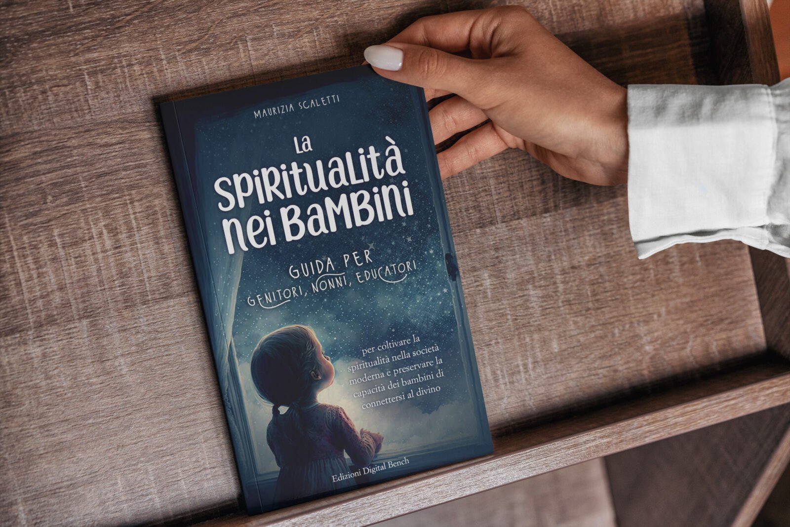 La copertina del libro di Maurizia Scaletti "La spiritualità nei bambini"